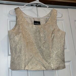 Positive Attitude Petite Gold Crop/8P